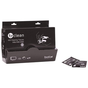 Bolle B500 Premoistened Lens Cleaning Tissues [500 Wipe Box]