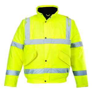 S463 Hi-Vis Bomber Jacket - Yellow | Arden Winch Sheffield/Nottingham