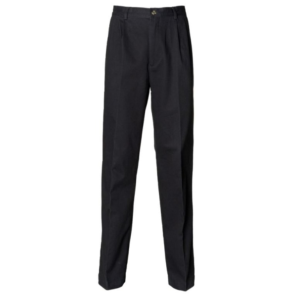 HB600 Henbury Pleated Chino Trousers | Arden Winch Sheffield/Nottingham