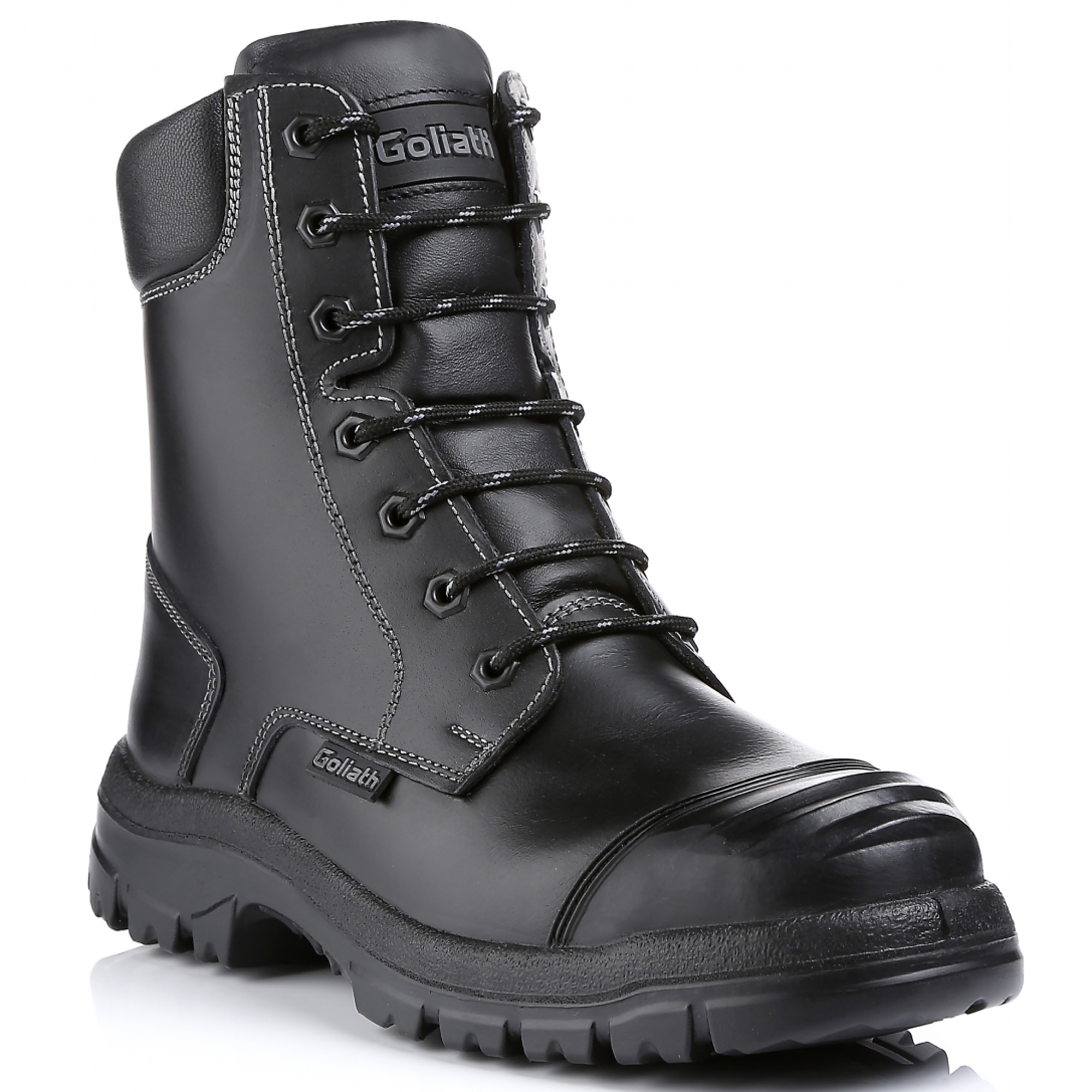 high leg combat boots
