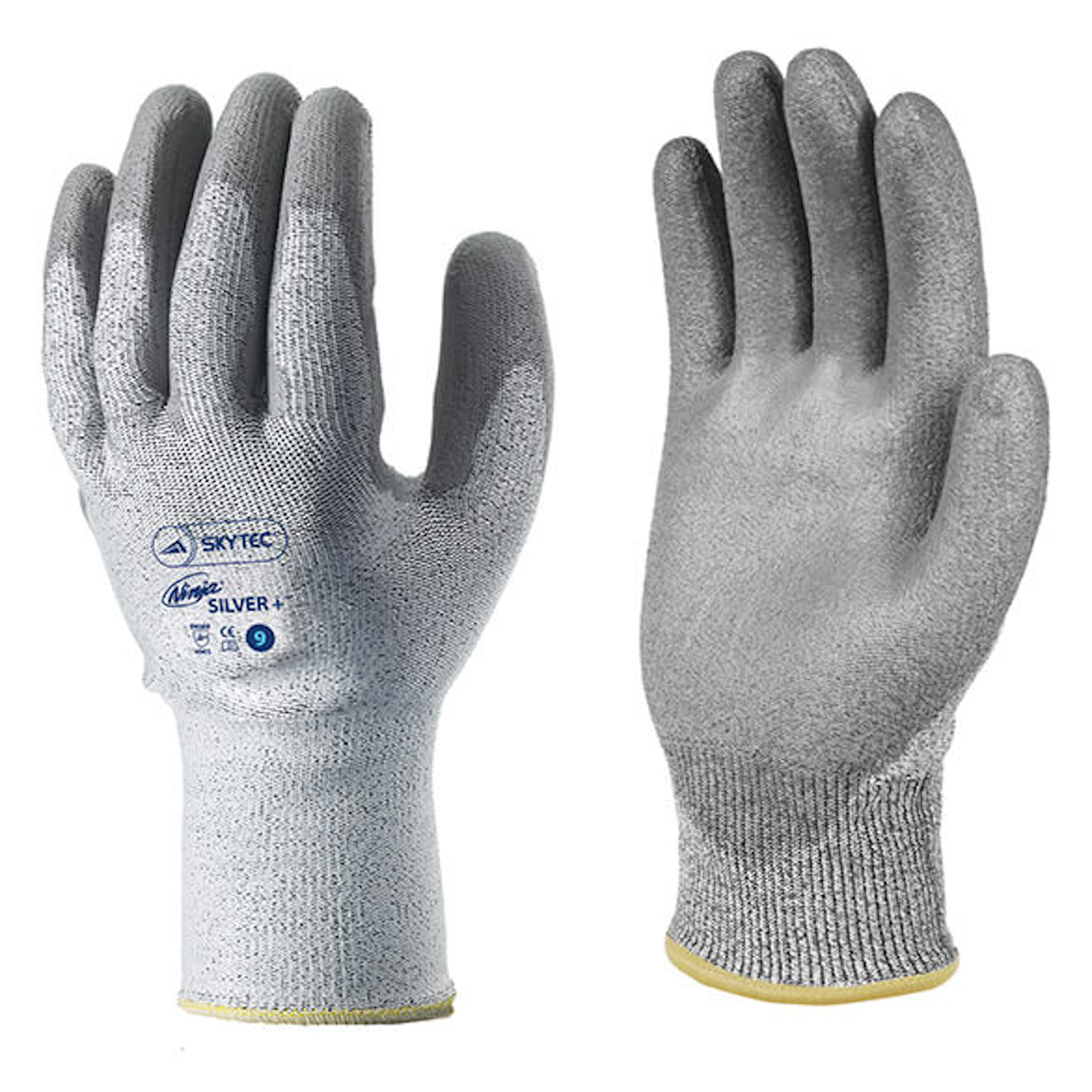 Skytec Ninja Silver Plus PU Palm Cut Level 5 Glove