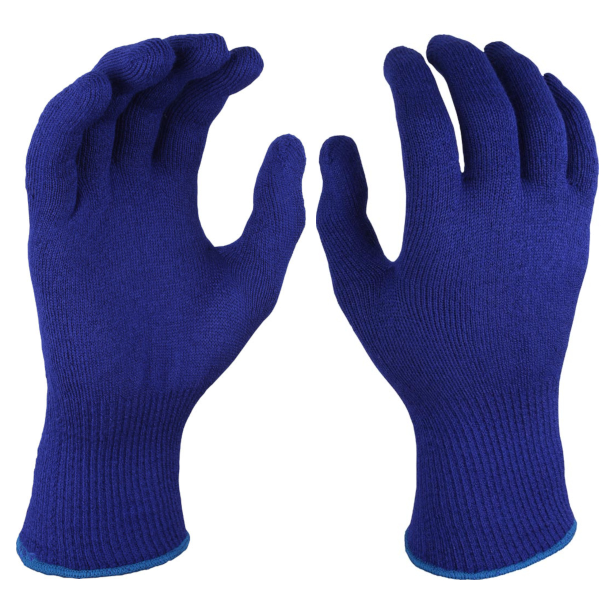 blue thermal gloves